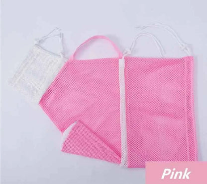 Adjustable Mesh Cat Grooming Bathing Bag for Safe Trimming