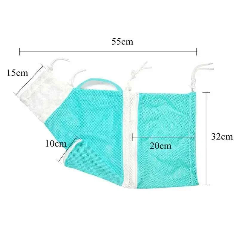 Adjustable Mesh Cat Grooming Bathing Bag for Safe Trimming