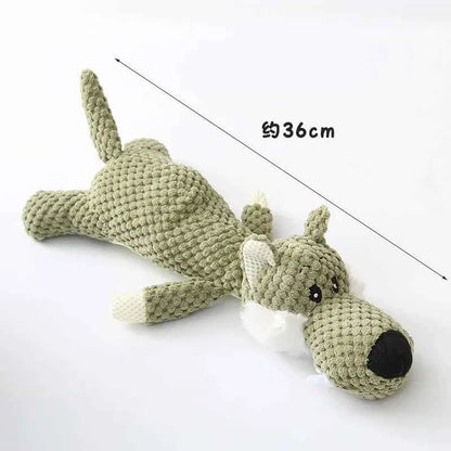 Interactive Squeaky Dog Toys for Teething