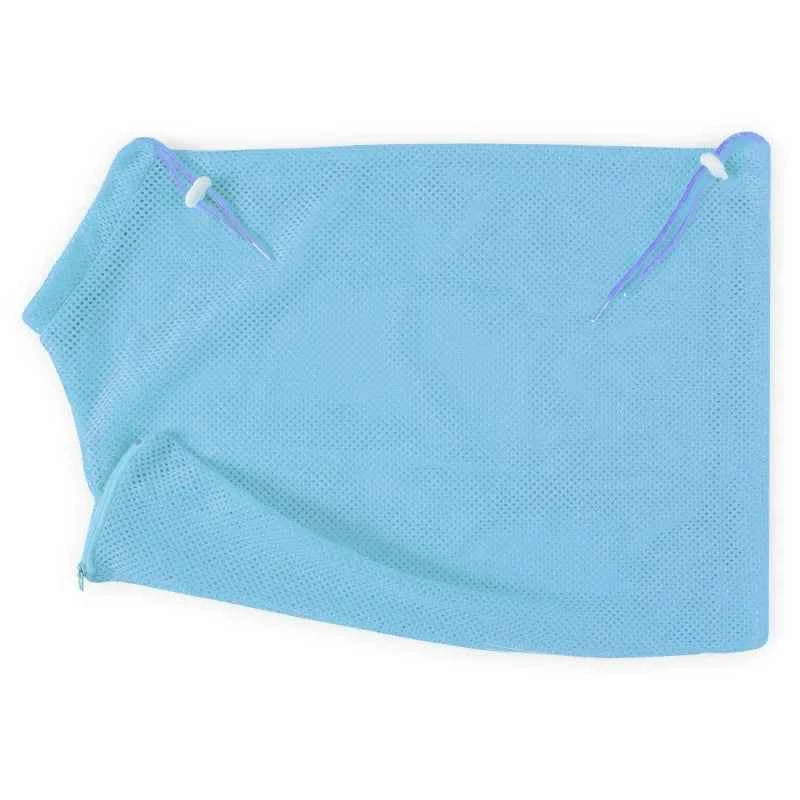 Adjustable Mesh Cat Grooming Bathing Bag for Safe Trimming