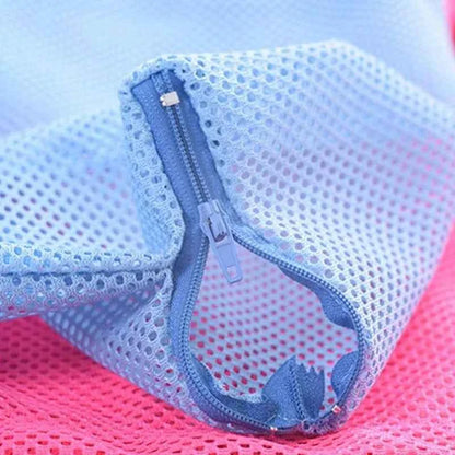 Adjustable Mesh Cat Grooming Bathing Bag for Safe Trimming