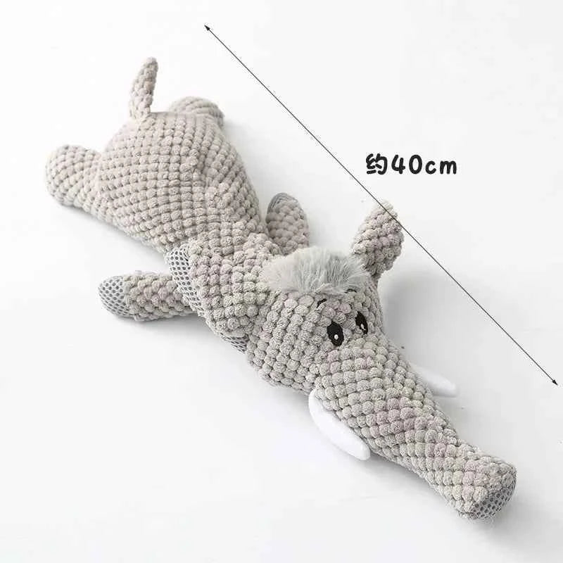 Interactive Squeaky Dog Toys for Teething