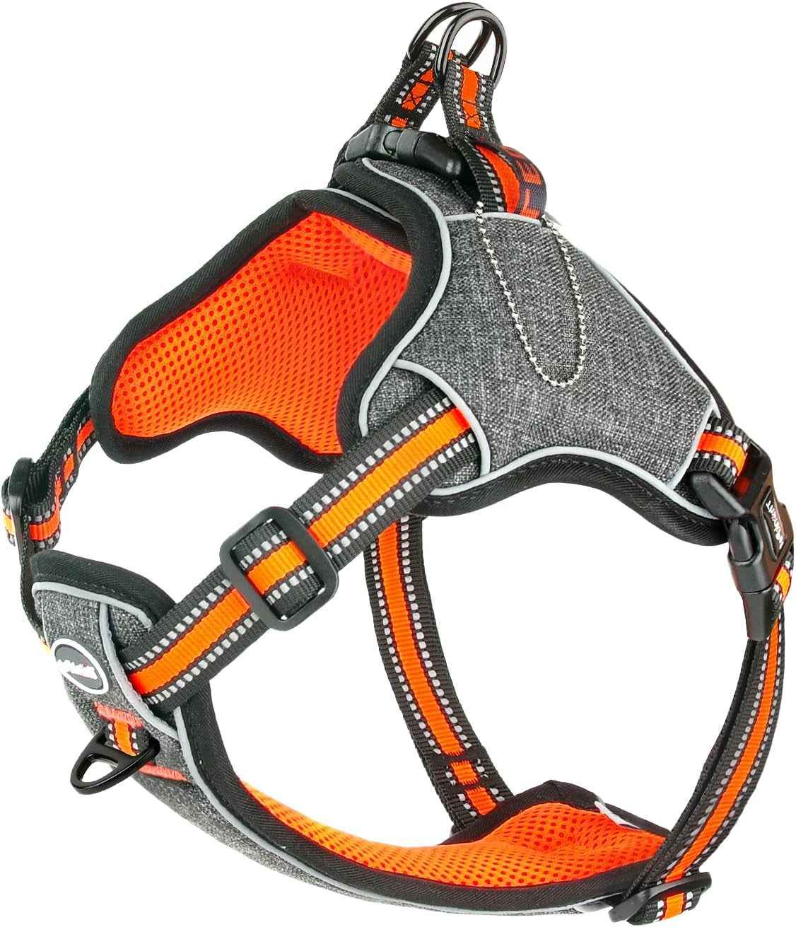 No Choke Dog Harness: Step-In, Escape-Proof for Large Dogs
