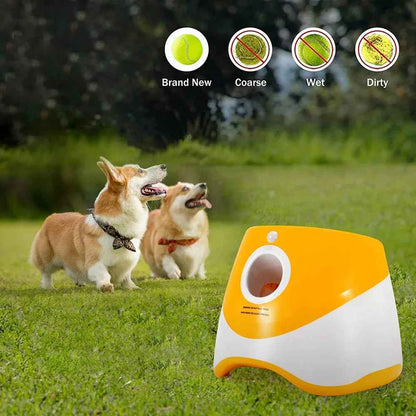 Automatic Dog Ball Launcher with Adjustable Distances