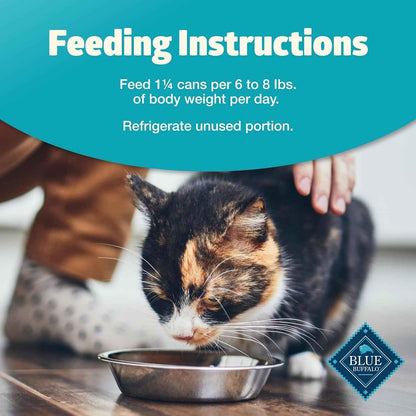 Blue Buffalo Grain-Free Fish Wet Cat Food -Natural Nutrition