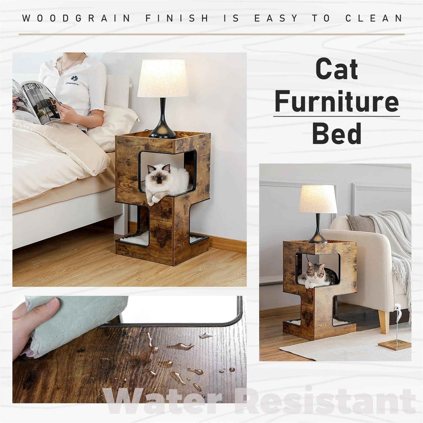 Modern Cat Tree House Furniture