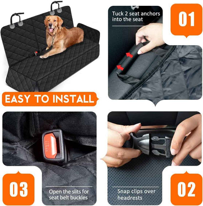 Waterproof Dog Seat Cover: Protection for Cars, Trucks, SUVs