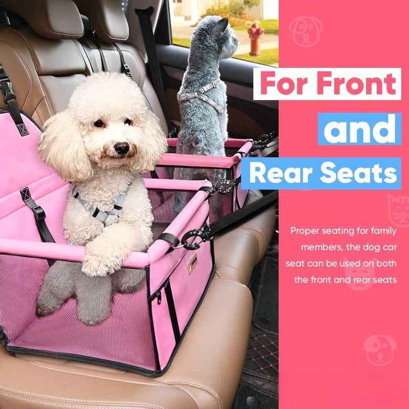 Pet Car Booster Seat for Small Dogs and Cats