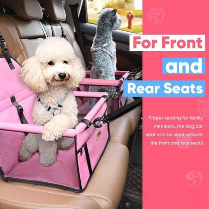 Pet Car Booster Seat for Small Dogs and Cats