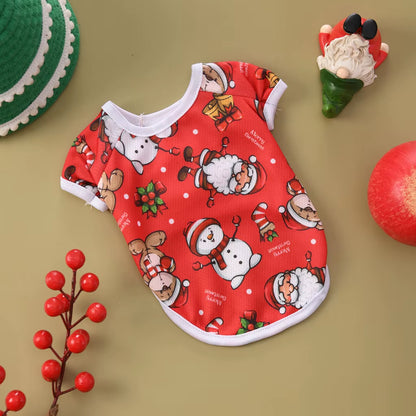 Universal Christmas Pet Hoodie: Cozy, Stylish Holiday Wear - HuckMB Pet Supply