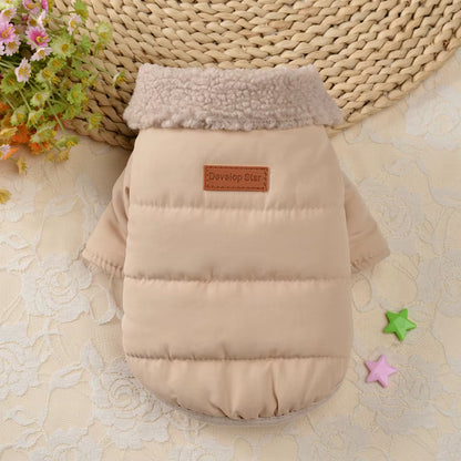 Warm Dog Jacket for Small Breeds Winter Coat for Small Dogs - HuckMB Pet Supply