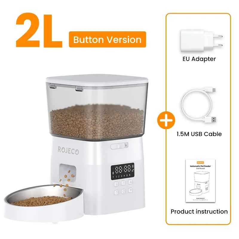 Smart Automatic Pet Feeder for Cats & Dogs - Feed Mate™