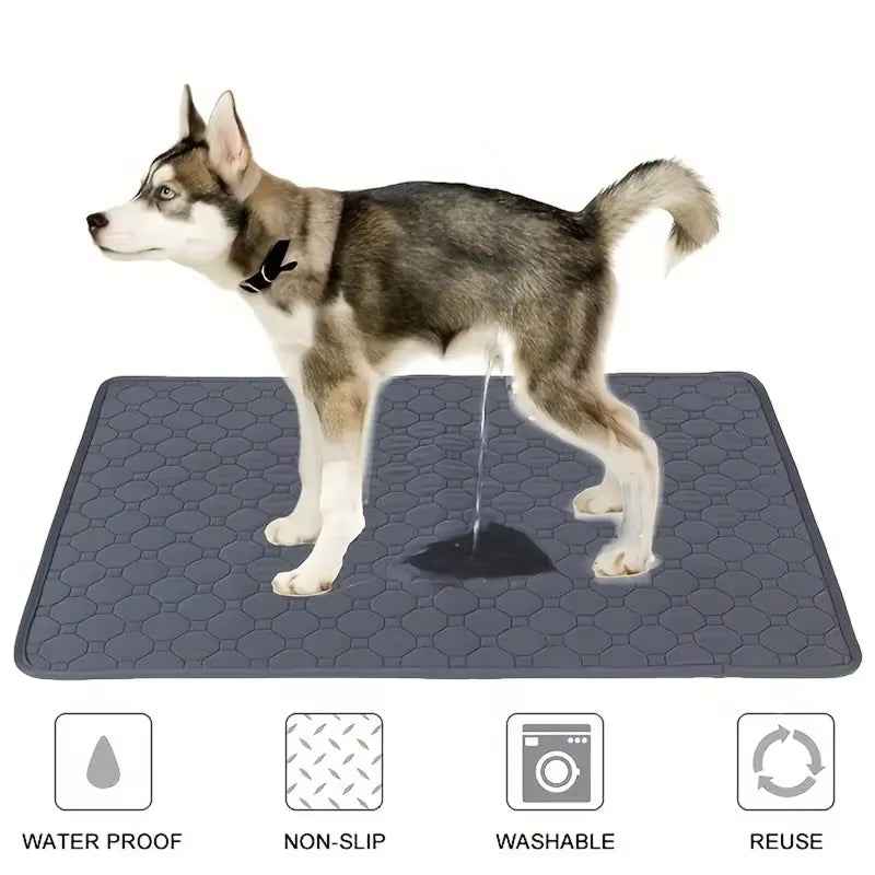 Durable Reusable Dog Pee Pad: Waterproof, Washable
