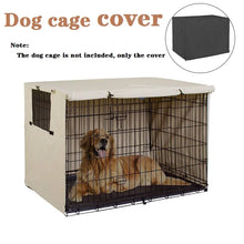 Oxford Pet Crate Cover Waterproof & Sunproof 210D Polyester - HuckMB Pet Supply