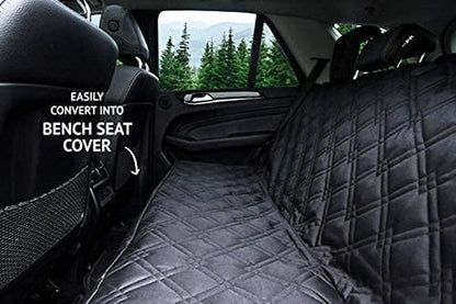 Waterproof Dog Car Seat Cover for SUVs - Backseat Protector - HuckMB Pet Supply