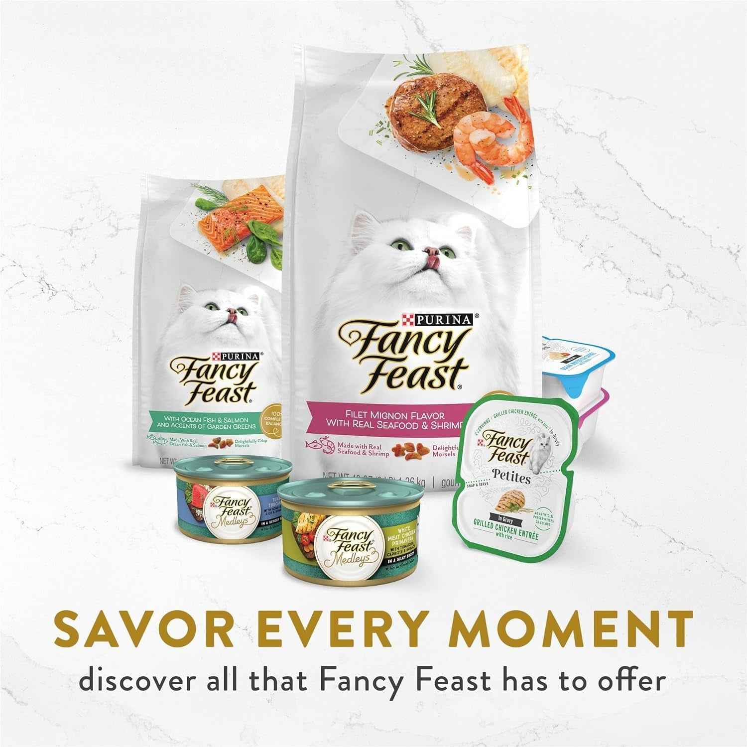 Purina Fancy Feast Senior Cat Broth Toppers White Chicken