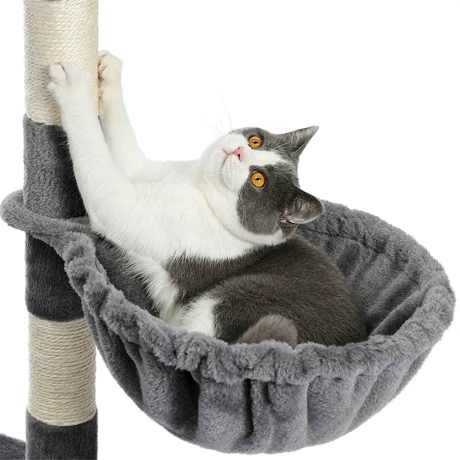 Large Cat Tree with Scratching Posts