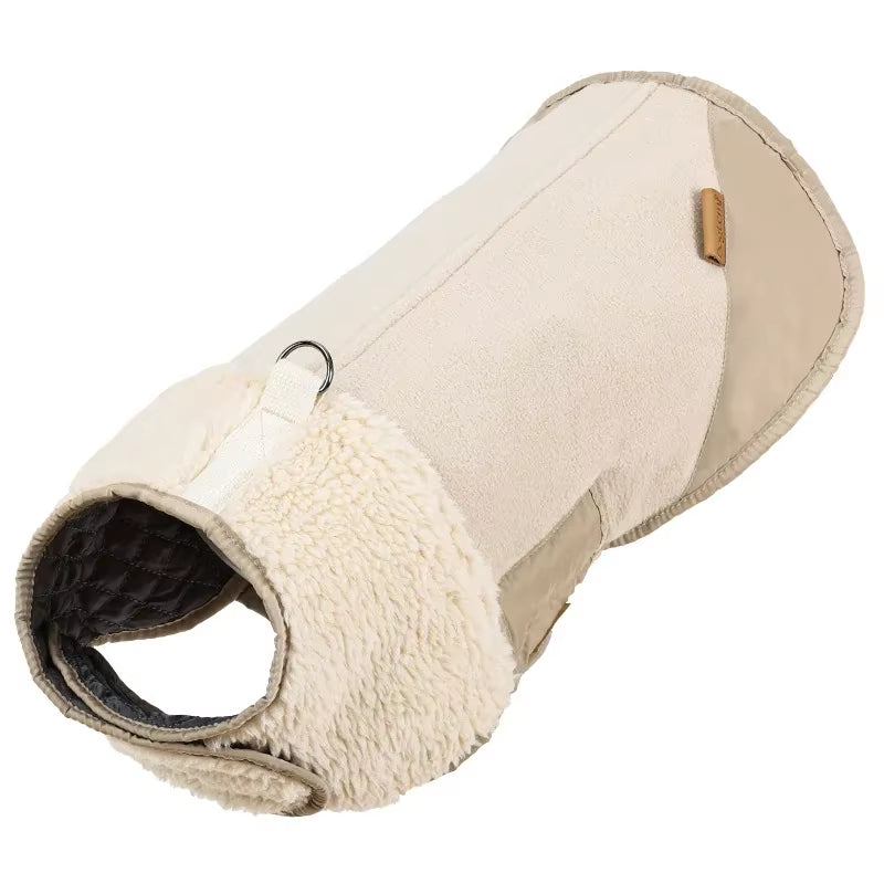 Warm Fleece Dog Jacket: Cozy Winter Coat for All Dogs - HuckMB Pet Supply