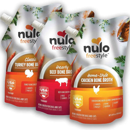 Nulo Freestyle Bone Broth Topper - Boost Skin & Coat Health