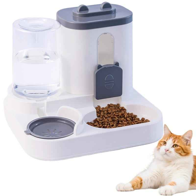 Automatic Cat Feeder and Water Dispenser Set