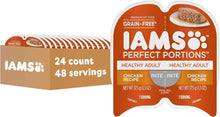 IAMS Grain Free Chicken Wet Cat Food Pate - Perfect Portions