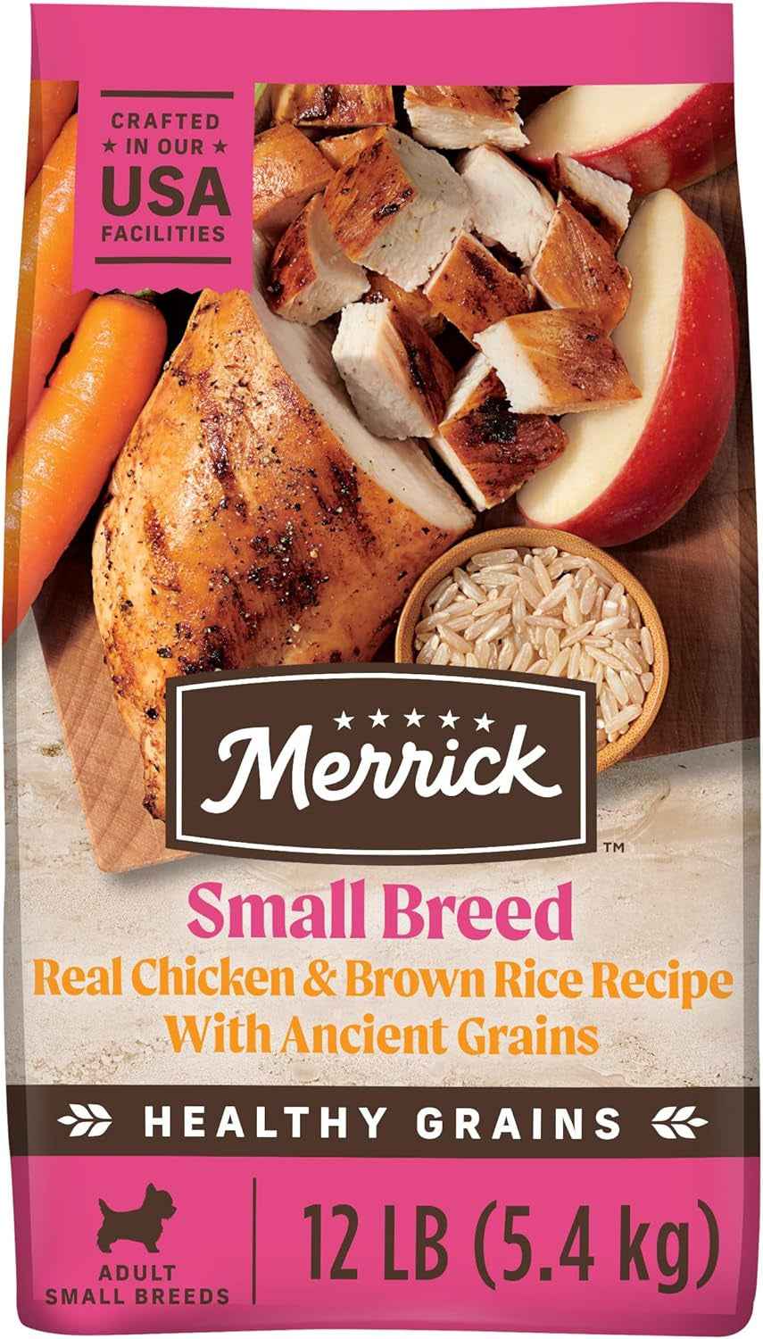 Merrick Small Breed Dry Dog Food: Healthy Grains