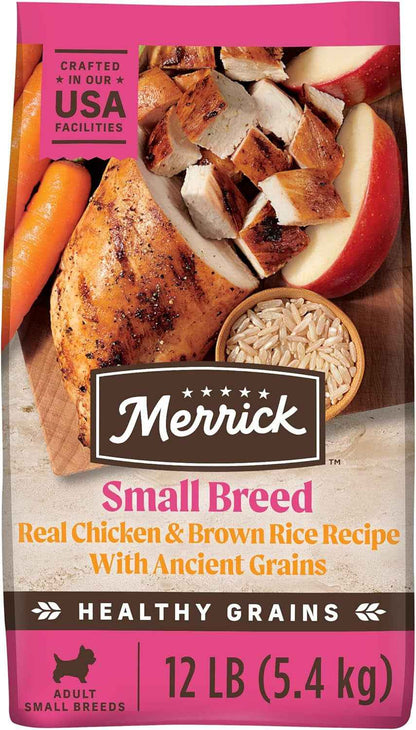 Merrick Small Breed Dry Dog Food: Healthy Grains