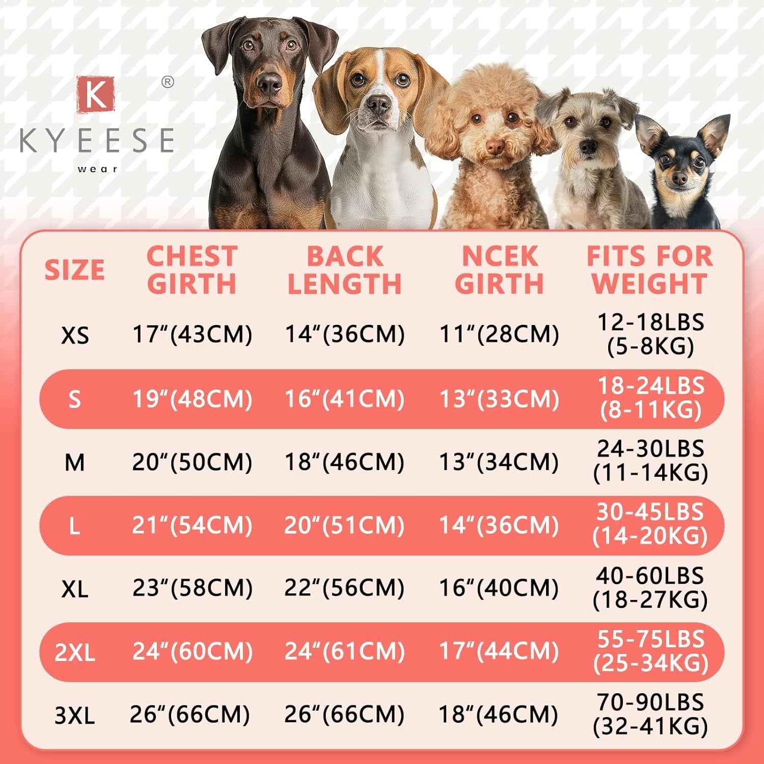 KYEESE Dog Sweater with Leash Hole Warm Pullover with Reflective Yarn for Small and Medium Dogs Male Soft Knit Pullover Boy Dog Coats Cozy Lightweight Thick Sweater,Khaki,Medium