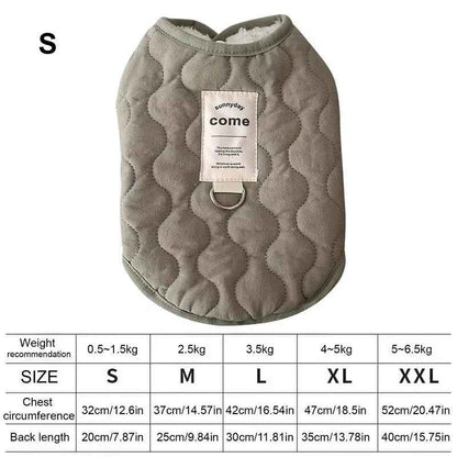 Snuggle Shield Pet Winter Coat
