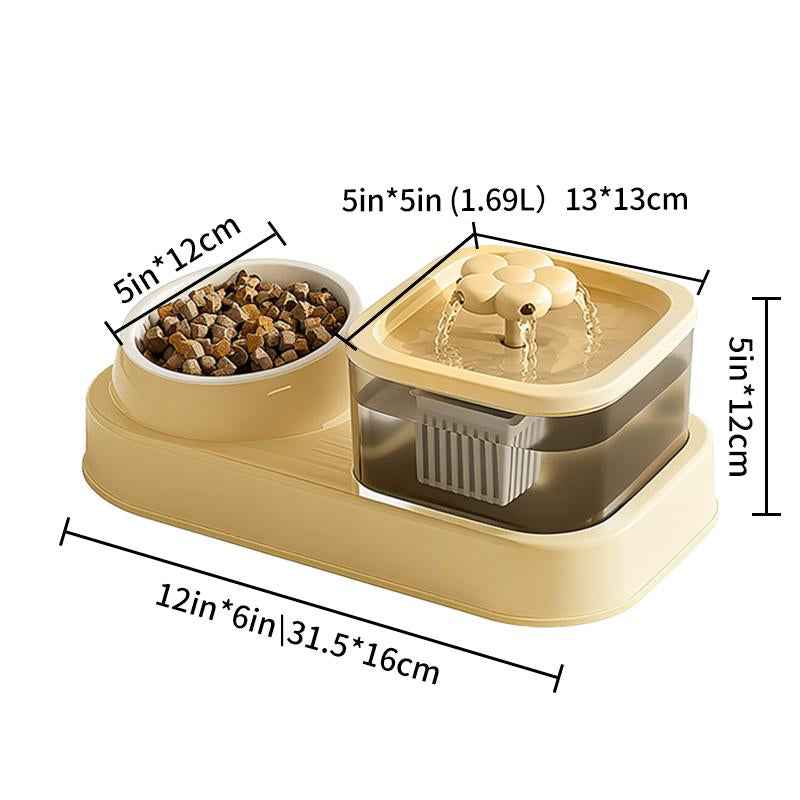 Automatic Cat Feeder and Water Dispenser