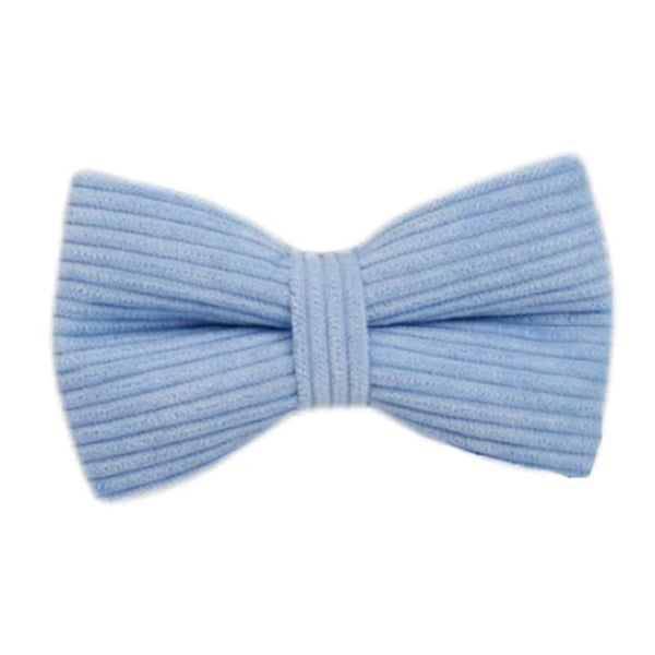 Custom Corduroy Dog Collar and Leash Set Engraved Nameplate - HuckMB Pet Supply