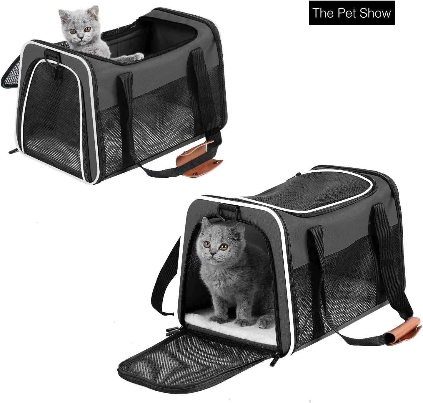 Airline Approved Soft-Sided Pet Carrier for Cats and Dogs
