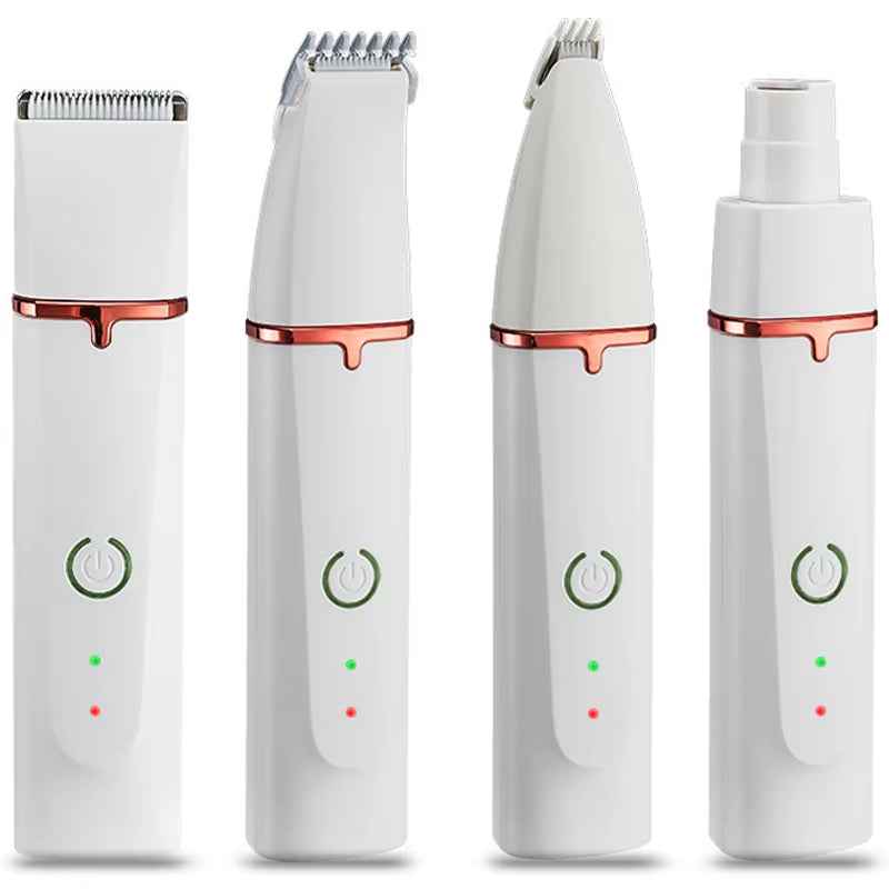 4 in 1 Pet Hair Trimmer Grooming Clippers & Nail Grinder