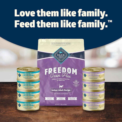 Blue Buffalo Grain-Free Fish Wet Cat Food -Natural Nutrition