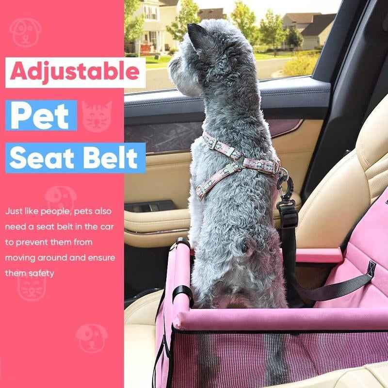 Pet Car Booster Seat for Small Dogs and Cats