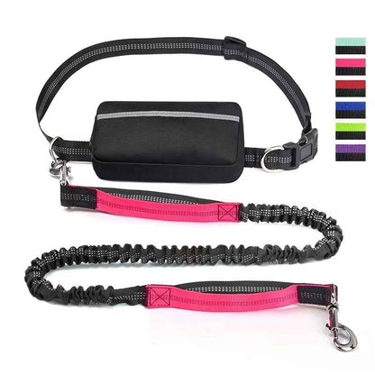 Hands-Free Dog Leash Waist Belt