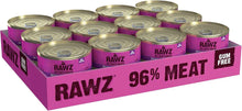 Natural Pate Wet Cat Food: Rawz Turkey & Liver, No BPA