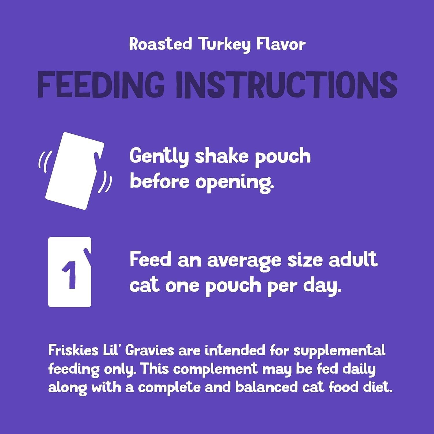 Friskies Turkey Flavor Cat Food Toppers Lil' Gravies Treats - HuckMB Pet Supply