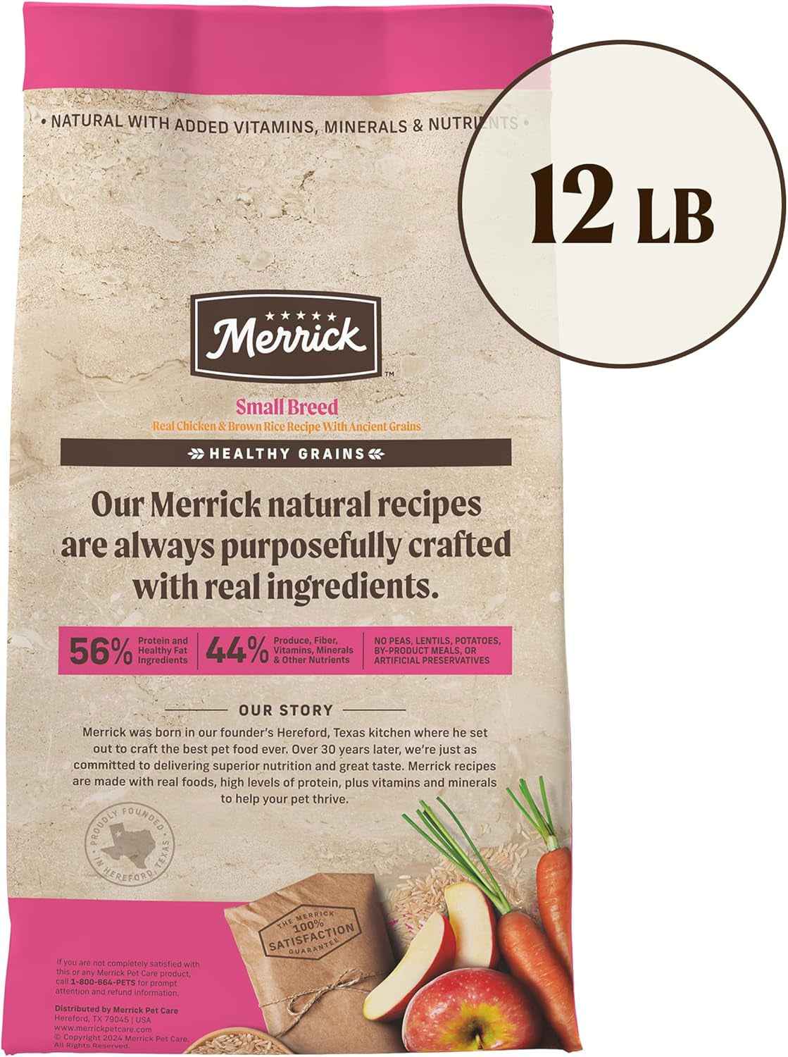 Merrick Small Breed Dry Dog Food: Healthy Grains