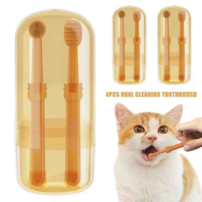 Pet Dental Care Silicone Toothbrush