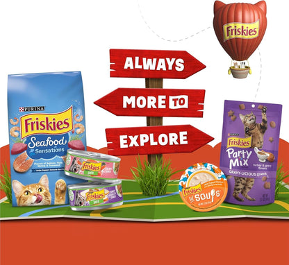 Friskies Turkey Flavor Cat Food Toppers Lil' Gravies Treats - HuckMB Pet Supply