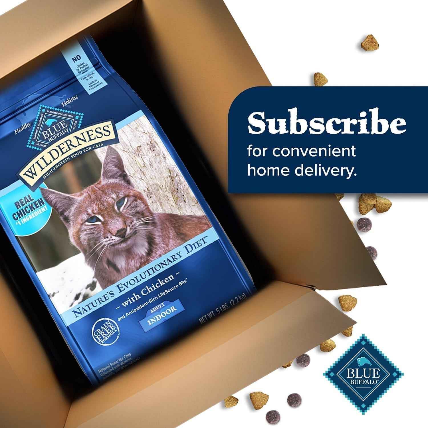 Blue Buffalo Wilderness High-Protein Grain-Free Cat Food