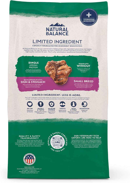 Lamb & Rice Small-Breed Dog Food: Natural Balance Nutrition