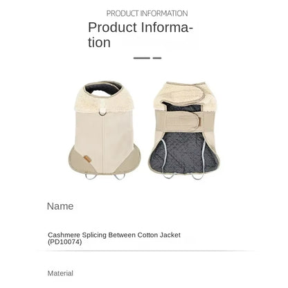 Warm Fleece Dog Jacket: Cozy Winter Coat for All Dogs - HuckMB Pet Supply