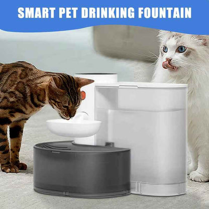 Smart Wireless Pet Fountain: 3L Dispenser for Small Pets