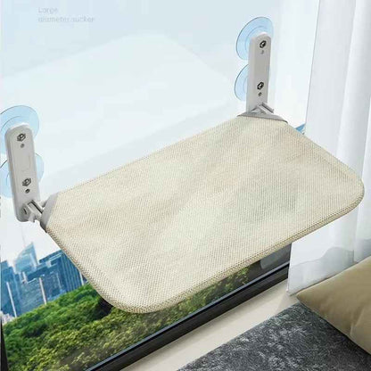 Foldable Cat Window Hammock - Secure, Windowsill Perch