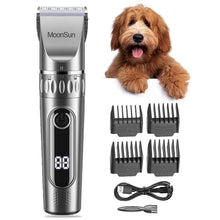MoonSun Pet Clippers: Professional Home Grooming Kit