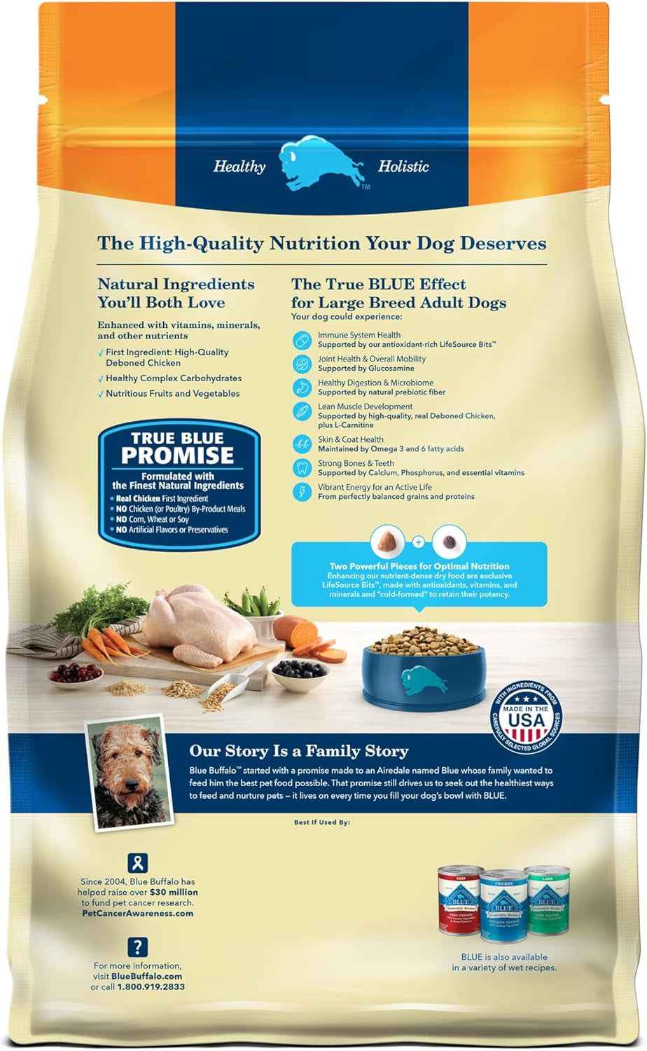 Blue Buffalo Large Breed Dog Food - Joint Health Formula