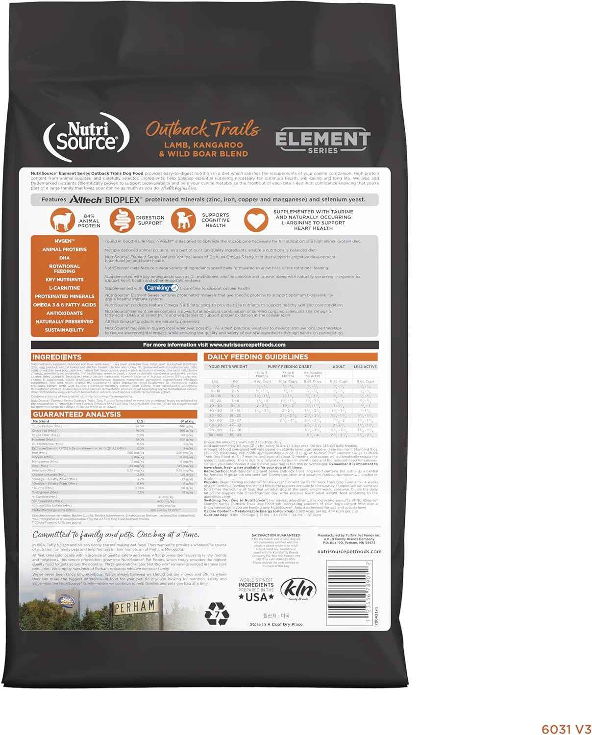 NutriSource Element Series Grain Inclusive Dry Dog Food