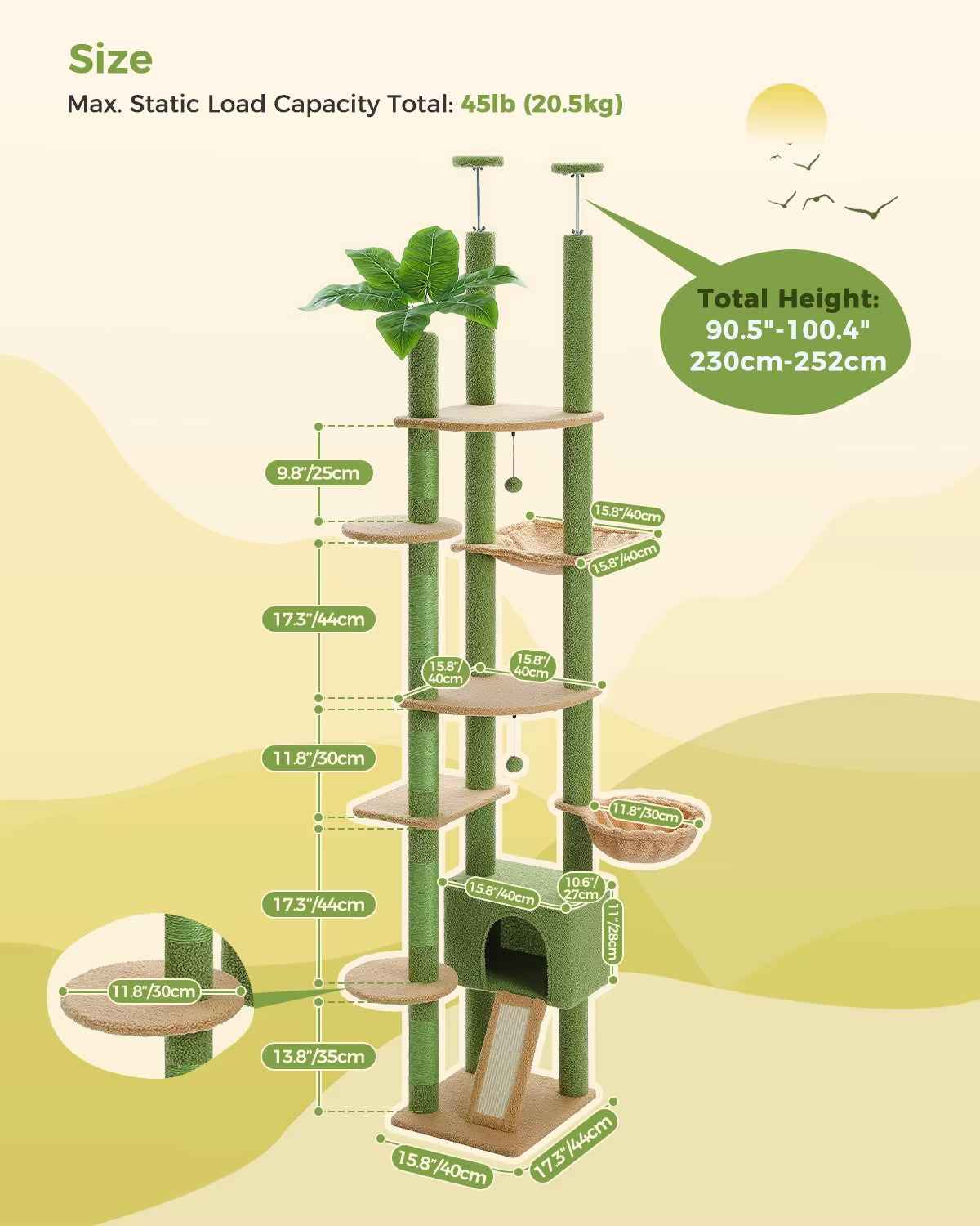 Cactus Design - Cat Tree Tower